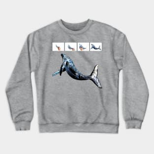 whale Crewneck Sweatshirt